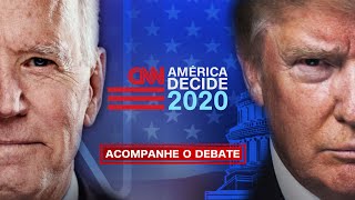 Trump x Biden Assista na íntegra o primeiro debate da eleição americana [upl. by Norret897]