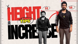 Height Kaise Badhaye  How to Increase Height Naturally  Tips in Hindi [upl. by Ravo910]