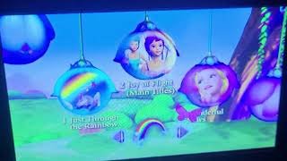 barbie fairytopia magic of the rainbow 2007 dvd menu walkthrough [upl. by Minda]