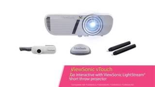 ViewSonic vTouch an EasytoInstall Interactive Projection Solution [upl. by Ydoj731]