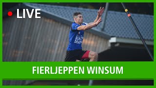 LIVE Fierljeppen Winsum 1e klasse [upl. by Bailie]