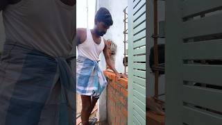 Amazing Gate Pillar Wall Making shorts [upl. by Whyte437]