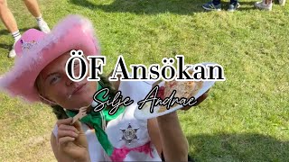 ÖF Ansökan 2024  Silje Andræ [upl. by Einahpet]