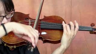 Ifstrings Master Build 433 Guarneri del Gesu 1741 quotVieuxtempsquot Italian Spruce2 [upl. by Everett771]