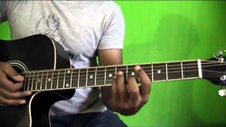 Banjaara guitar chords strumming pattern lesson ek villain [upl. by Ratna]