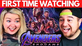 AVENGERS ENDGAME First Time Reaction Part 1 [upl. by Ttergram]