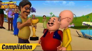 New Compilation  48  Hindi Cartoon  Motu Patlu  S09  spot [upl. by Sewole478]