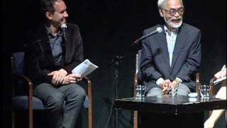 Hayao Miyazaki in Conversation with Roland Kelts [upl. by Haerle991]