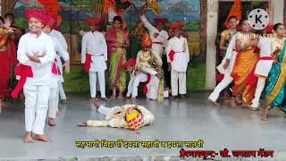 🚩दैवत छत्रपती 🚩daivat chhatrapati dance performanceशिवनेरीवर सिंह जन्मला video [upl. by Kallman]