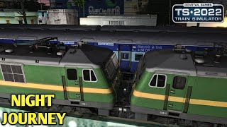 INTERCITY EXPRESS NIGHT TRAIN JOURNEY  RAILWORKS GAMEPLAY [upl. by Gottfried298]