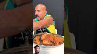 Chicken challenge 🦃 mukbang eatingshow chicken chickenlegpiece foodie ulhaskamthe [upl. by Lette25]