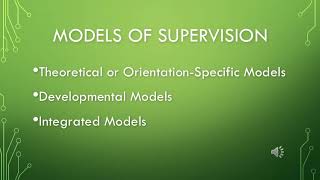 A Person Centred Model of Supervision [upl. by Yenor]