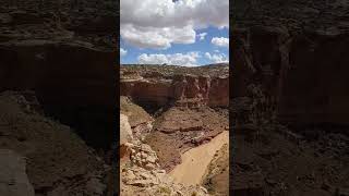 Horseshoe Canyon view below [upl. by Snebur]