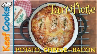 Tartiflette  Potato Bacon and Cheese Casserole [upl. by Niattirb]