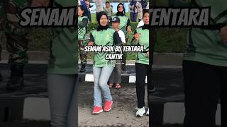 Bu Tentara Cantik Asik Senam drumband aau [upl. by Atilrahc]