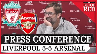 Jurgen Klopp FULL PostMatch Press Conference  Liverpool 55 Arsenal 54 pens [upl. by Granese]