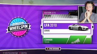 Forza Horizon 5  Part 26  LUCKIEST WHEELSPINS EVER [upl. by Naehs]