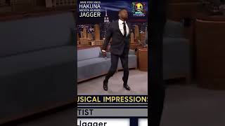 Jamie Foxx plays Wheel of Musical Impressions and performs quotHakuna Matataquot as Mick Jagger 😂 shorts [upl. by Eerot]