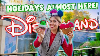 The Holidays At Disneyland Are Almost Here  Tasty Disney Holiday Baked Treats Arrive Early [upl. by Ennirac]