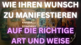 Wie Sie Ihren Wunsch auf die richtige Art und Weise in die Realität umsetzen [upl. by Dickson]