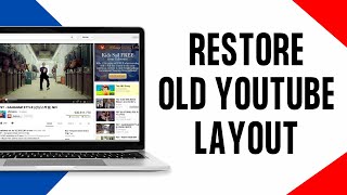 How to Restore Old YouTube Layout  Change YouTube Layout 2024 [upl. by Nitsuga]