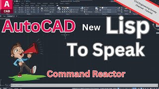 Speaking AutoCAD How to Program Lisp to Talk  Tutorial [upl. by Alyahsal697]