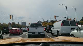 EGLINTON AVENUE IN MISSISSAUGA  TOMKEN TO MCLAUGHLIN INTERSECTION [upl. by Akira]