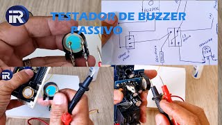 APRENDA AGORA TESTADOR CONTINUIDADE COM BUZZER PASSIVO [upl. by Howland]