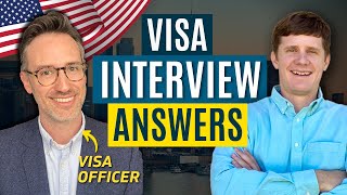 US Visa Officer Shares Special Visa Interview Secrets For 2024 [upl. by Nevins]