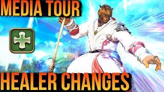 Dawntrail Healer Changes FFXIV Media Tour [upl. by Rodenhouse361]