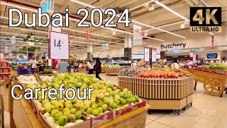 Dubai 4K Prices in Dubai Carrefour Hypermarket 2024 🇦🇪 [upl. by Glovsky]