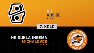 7kolo semifinále HC Košice  HK Dukla INGEMA Michalovce HIGHLIGHTS [upl. by Lizabeth787]