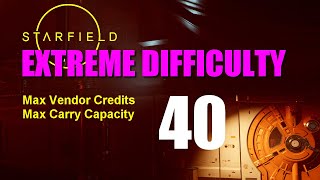 Starfield Walkthrough EXTREME DIFFICULTY  Part 40 Spacesuit Mod Research amp Thermal Protection [upl. by Ahsain106]