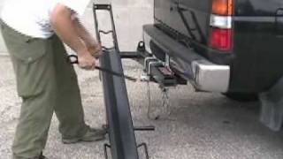 Boss Hitch Mounted Motorcycle Carrier Installation [upl. by Hirza707]