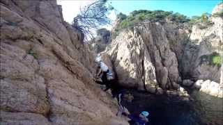 via ferrata Cala del Moli [upl. by Laamaj224]