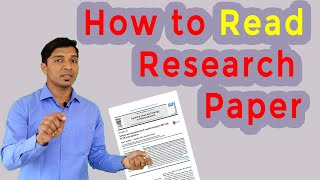 How to read a research paper II My Research Support II How to read research paper [upl. by Sugden]