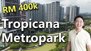 Tropicana Metropark Subang Jaya Review  SouthPlace Residences  500sf RM 400k [upl. by Kirchner]