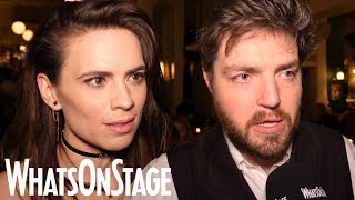 Rosemersholm West End Opening Night  Hayley Atwell Tom Burke Giles Terera [upl. by Sanger]