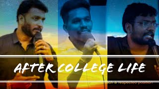 😢😢After college life whatsapp status in tamil best speech [upl. by Farleigh]