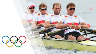 Mens Quadruple Sculls Rowing Final Replay  London 2012 Olympics [upl. by Scevor]