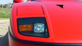 The Iconic Ferrari F40 Enzos last Ferrari Driven amp Revealed [upl. by Sidras]