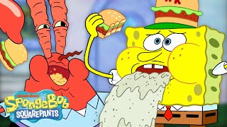 Every BAD Krabby Patty SpongeBob Ever Served 🍔  30 Minute Compilation  SpongeBobOfficial [upl. by Ardnuahs]