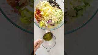 Easy Italian Chopped Salad daterracucina [upl. by Eimerej]