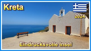 Kreta 2024  Eindrucksvolle Insel  4K [upl. by Profant]