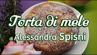 Torta di mele di Alessandra Spisni ricetta [upl. by Tehcac]