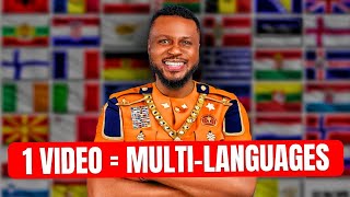 Convert a Video To Other Language  AI Video Dubbing Step by Step [upl. by Rutledge]