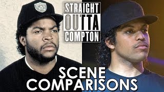 Straight Outta Compton 2015  scene comparisons [upl. by Anatnom]