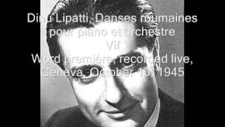 Lipatti Danses roumaines pour piano et orchestre 13 [upl. by Hedwiga]