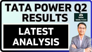 TATA POWER Q2 RESULTS ANALYSIS  Tata power latest news 2024  Tata power business [upl. by Rentsch]