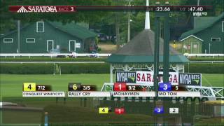 Rally Cry  2017 Alydar Stakes en Espanol [upl. by Mundford]